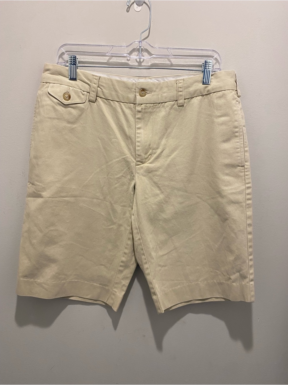 Ralph Lauren Sport Classic Cream Cotton Shorts Women’s Size 10 EUC Casual Summer